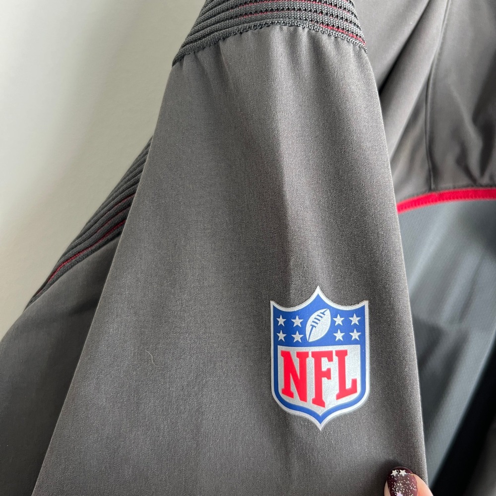 Tampa Bay Buccaneers Nike NFL On Field Lightweight Collar Zip Up Jacket XL - Picture 11 of 12